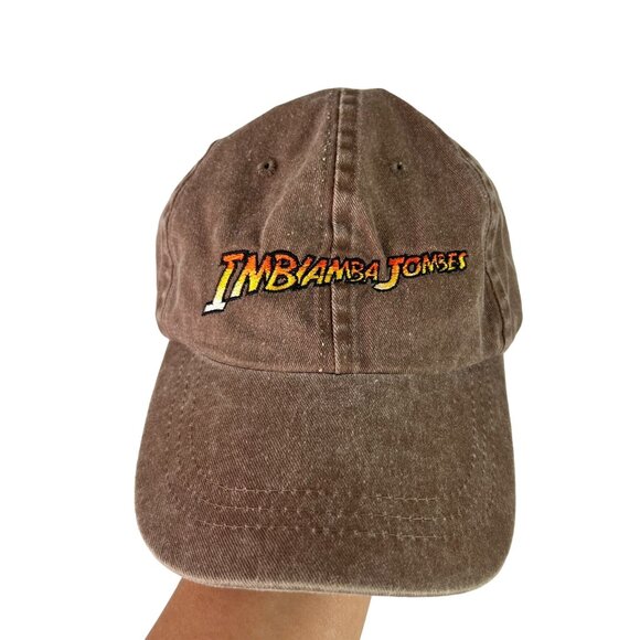 Imbiamba Jombes Hat Men's Cap One-Size Strapback With A Funny Script, - Picture 2 of 10
